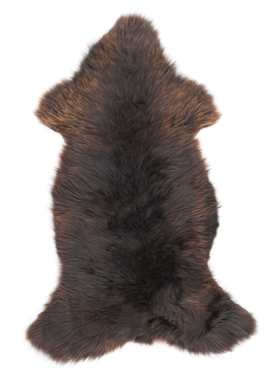 Vícebarevná ovčí kůže L