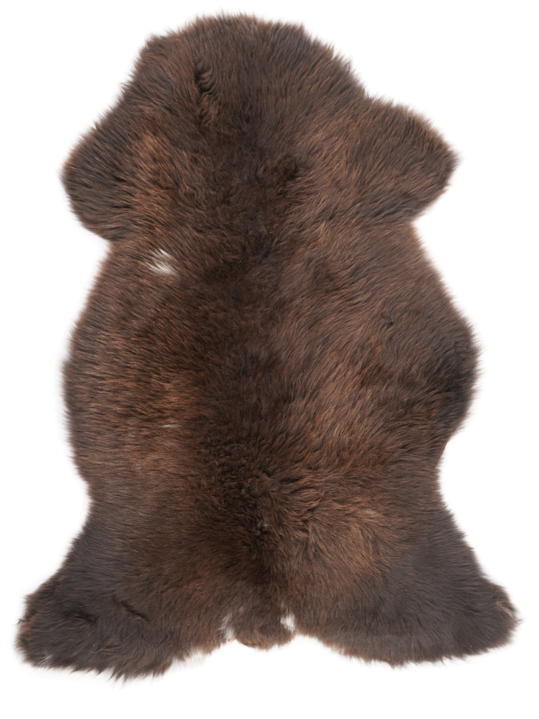 Vícebarevná ovčí kůže L