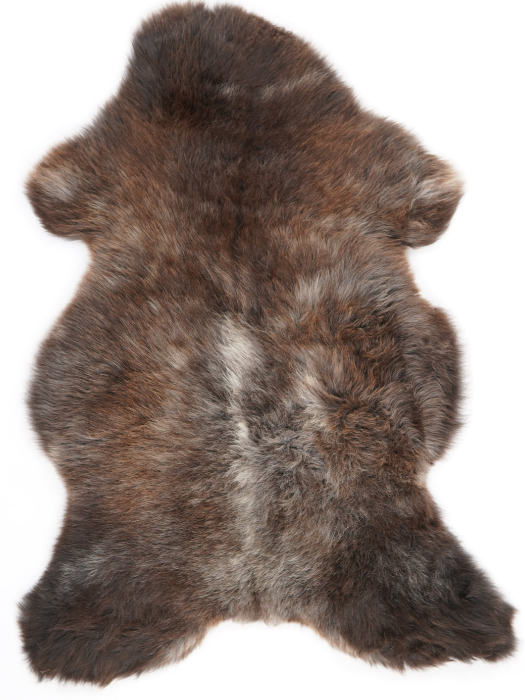 Vícebarevná ovčí kůže L