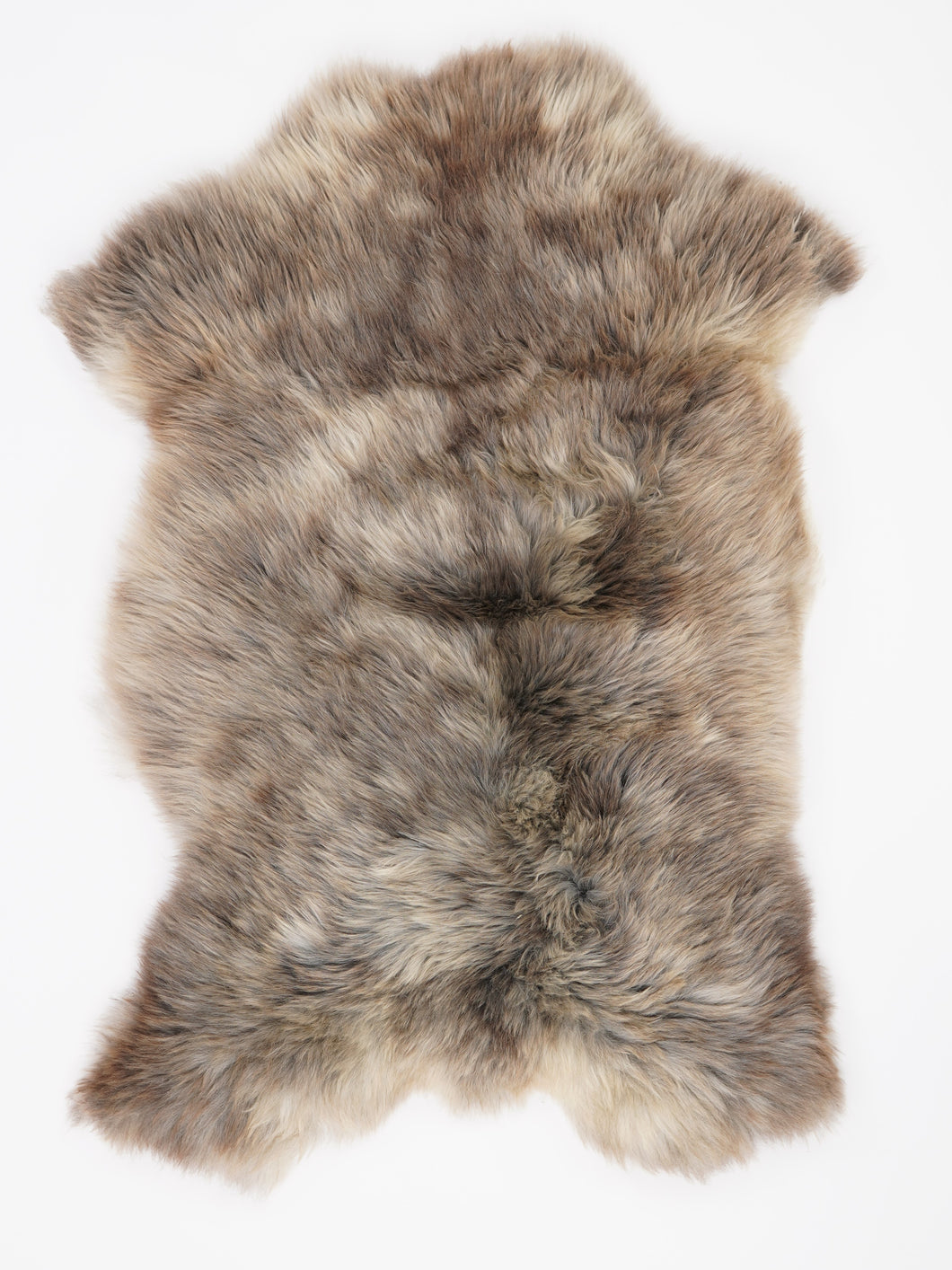 Vícebarevná ovčí kůže L