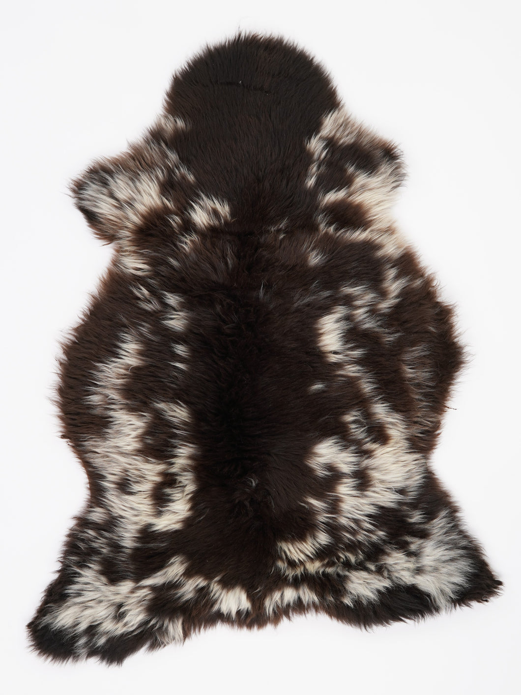 Vícebarevná ovčí kůže L