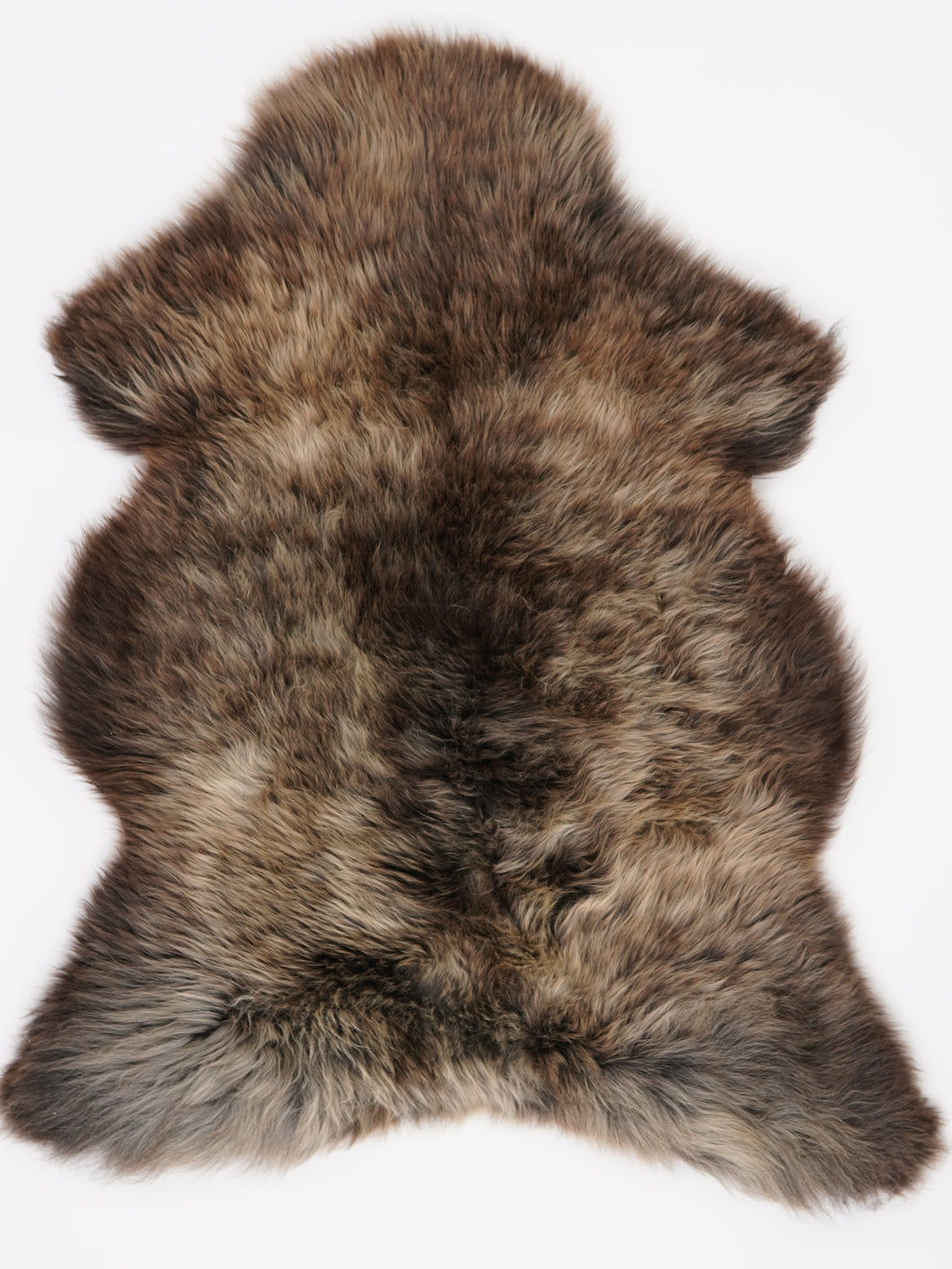 Vícebarevná ovčí kůže L