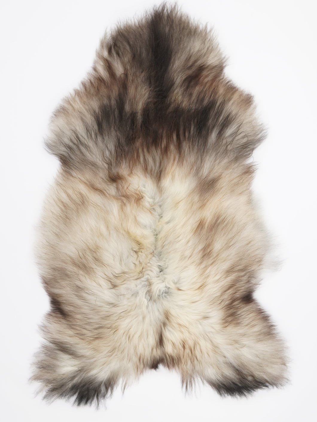 Pilkas islandiškas avikailis XXL