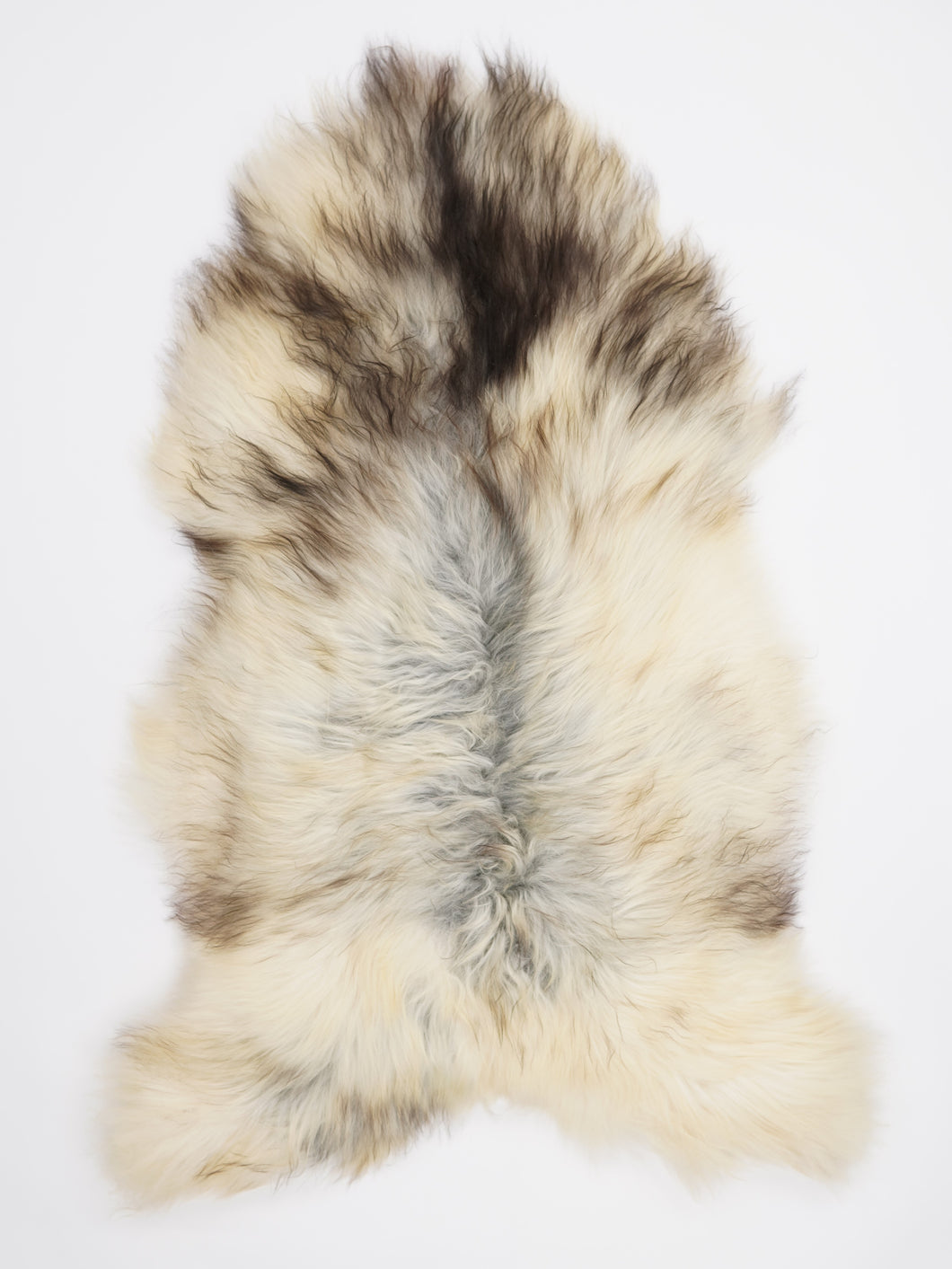 Pilkas islandiškas avikailis XXL