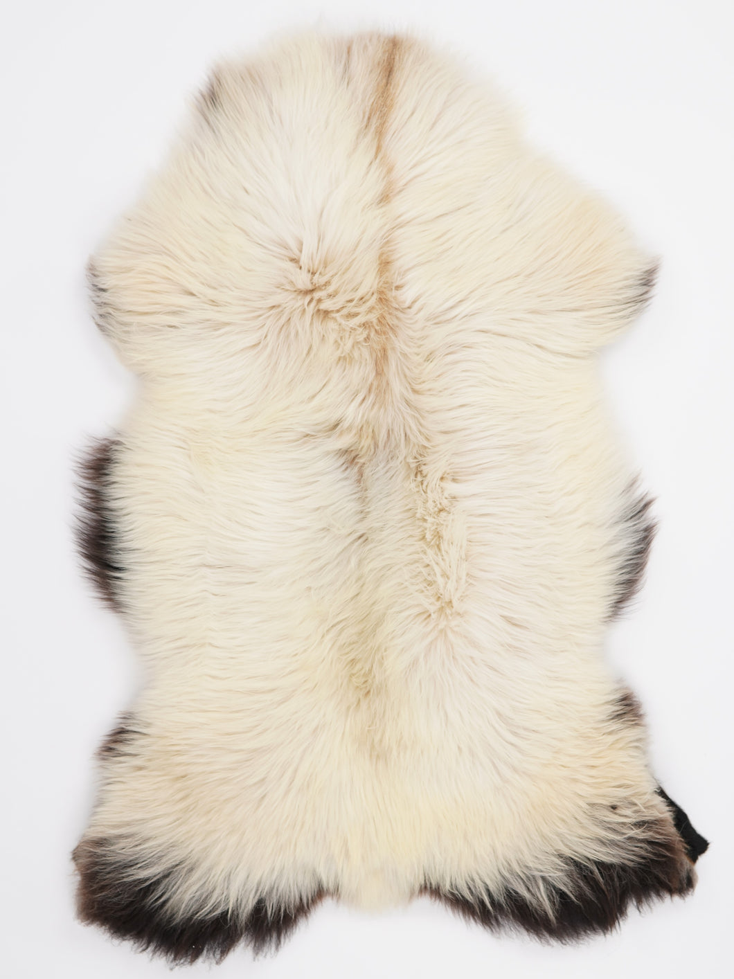 Vícebarevná ovčí kůže L