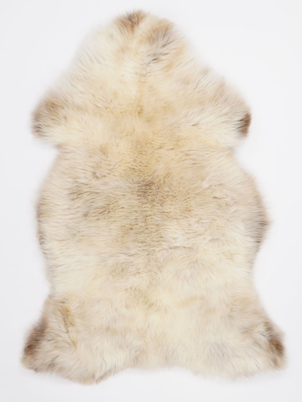 Vícebarevná ovčí kůže L