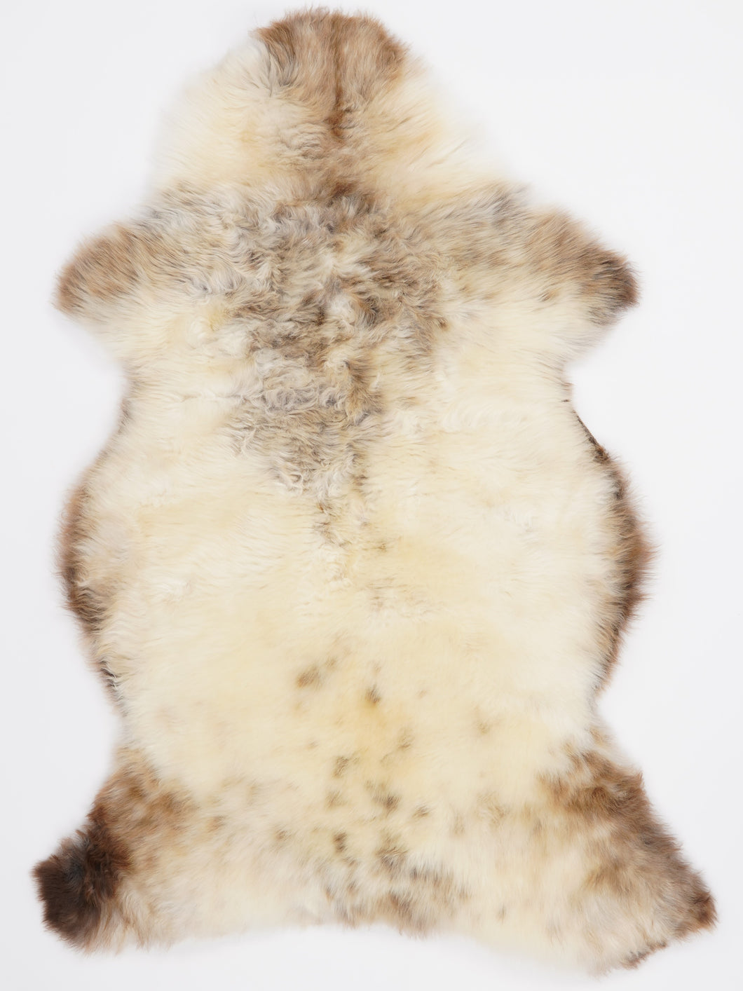 Vícebarevná ovčí kůže L