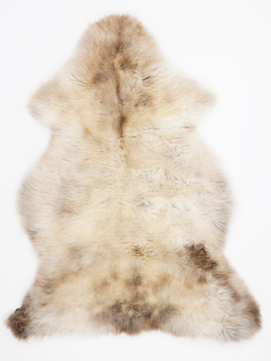 Vícebarevná ovčí kůže L