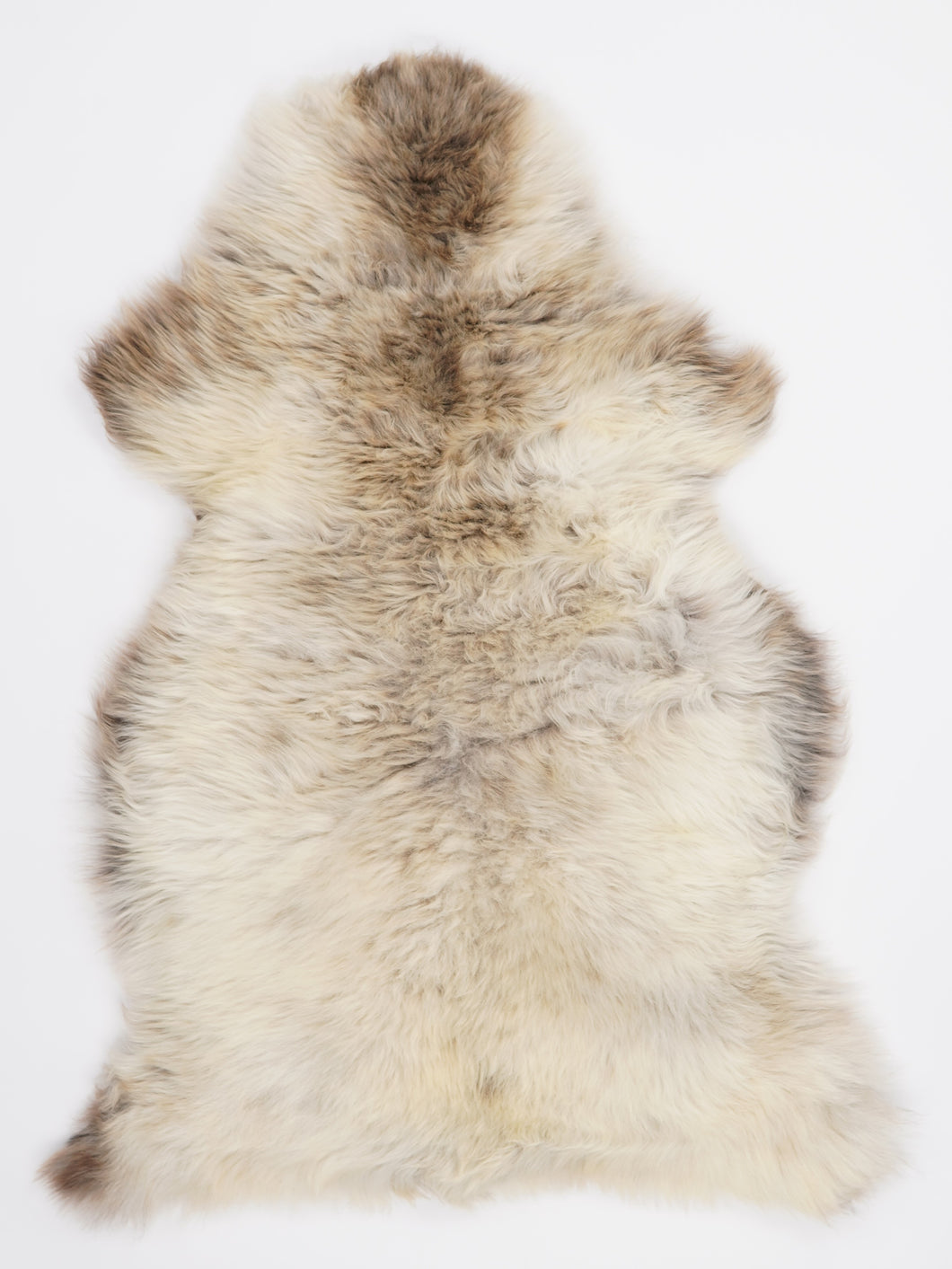 Vícebarevná ovčí kůže L