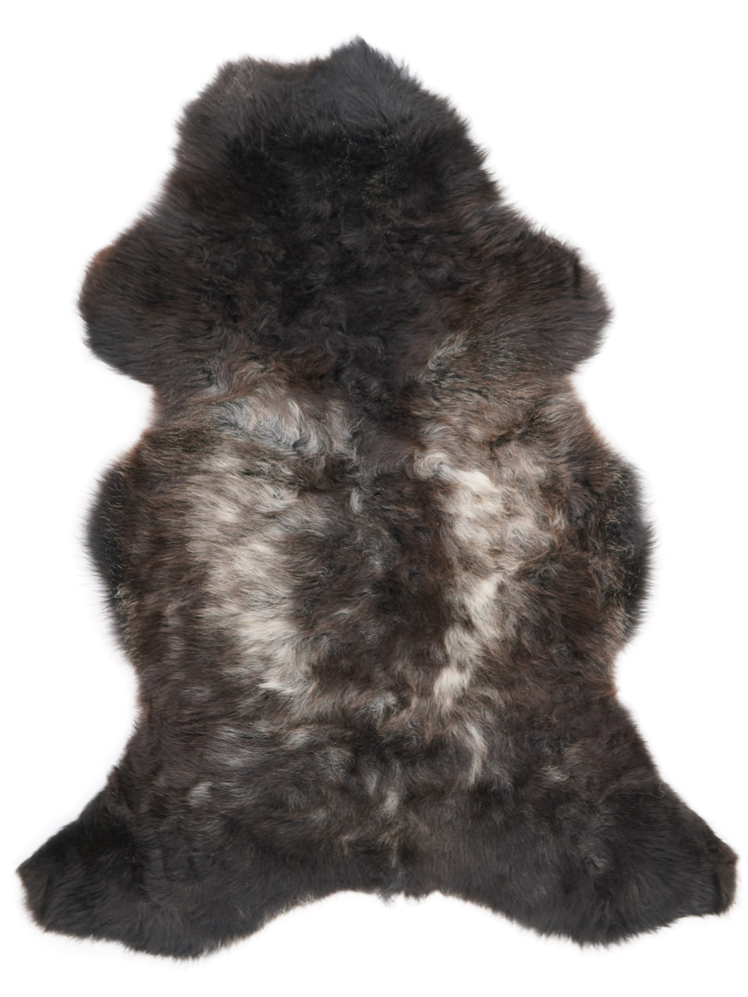 Vícebarevná ovčí kůže L