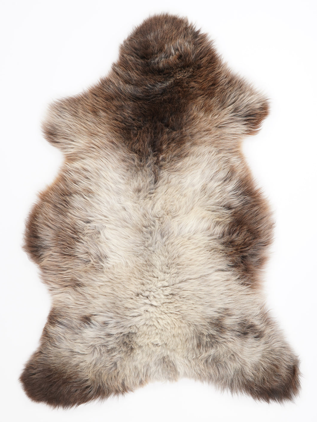 Vícebarevná ovčí kůže L