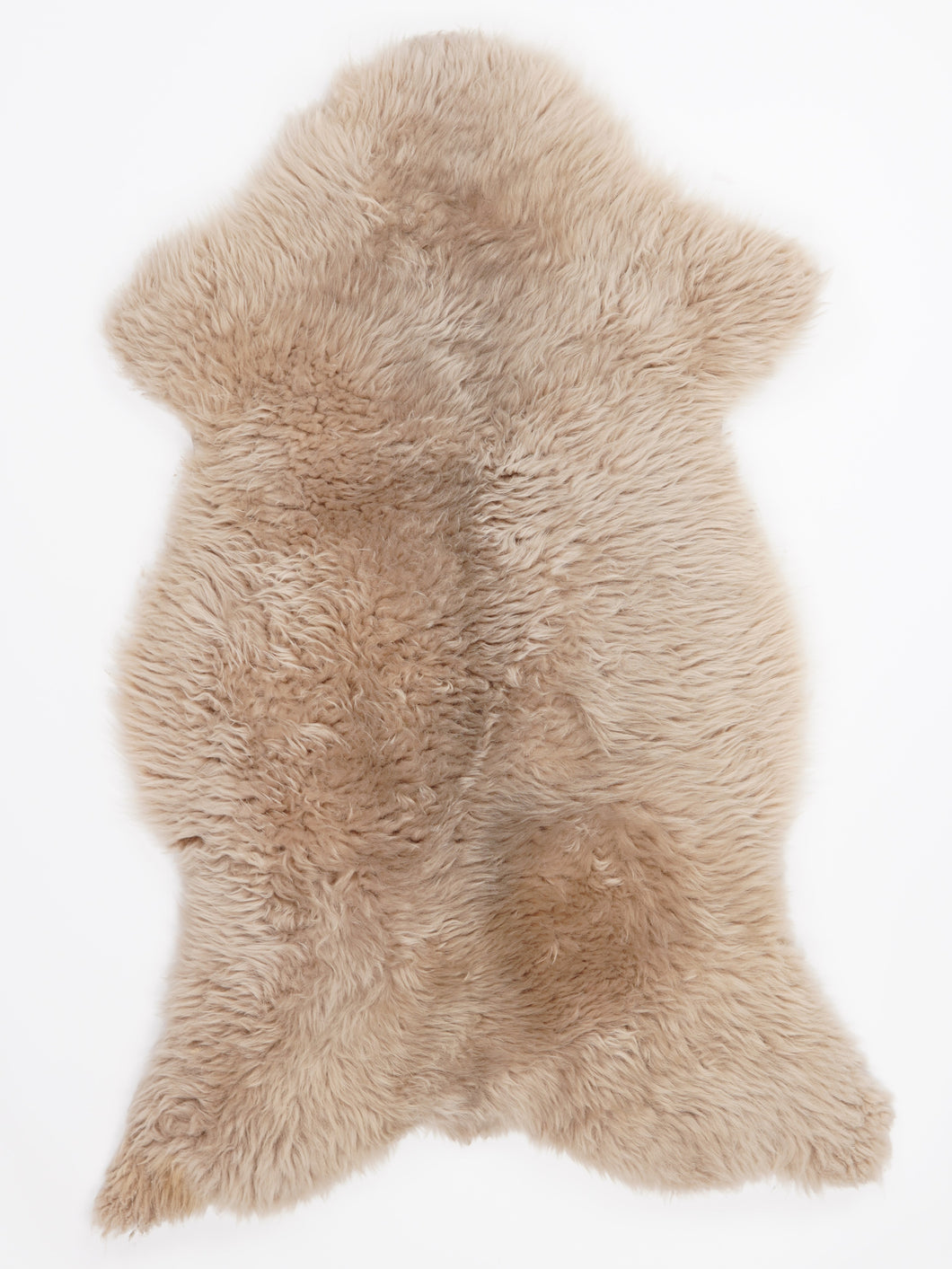 Taupe ovčí kůže XL