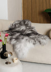 Icelandic mouflon sheepskin rug
