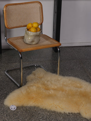 Medical sheepskin rug