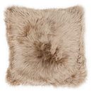 Sheepskin cushion