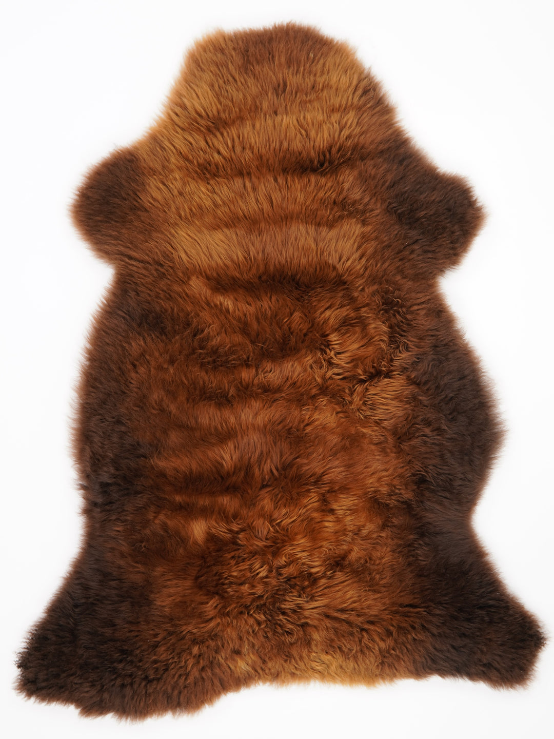 Hnědá ovčí kůže "Rusty" XL