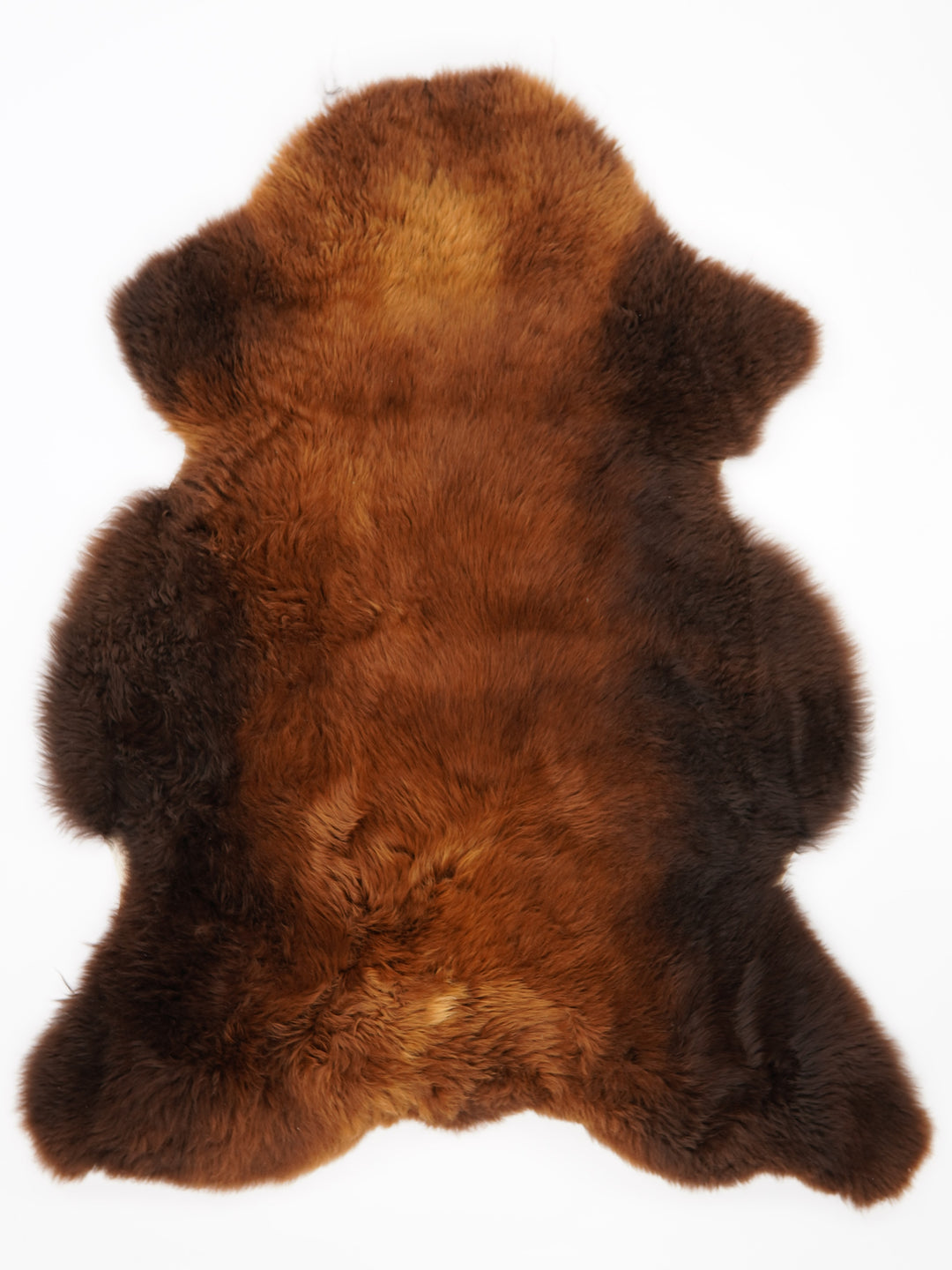 Hnědá ovčí kůže "Rusty" XXL