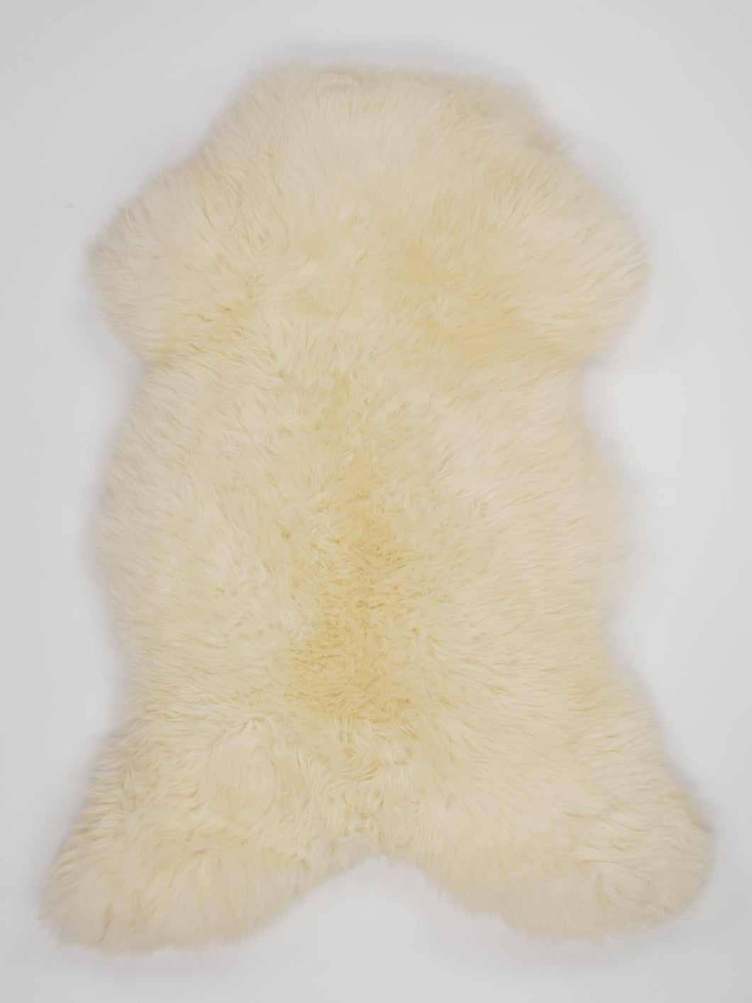 Bílá ovčí kůže XL