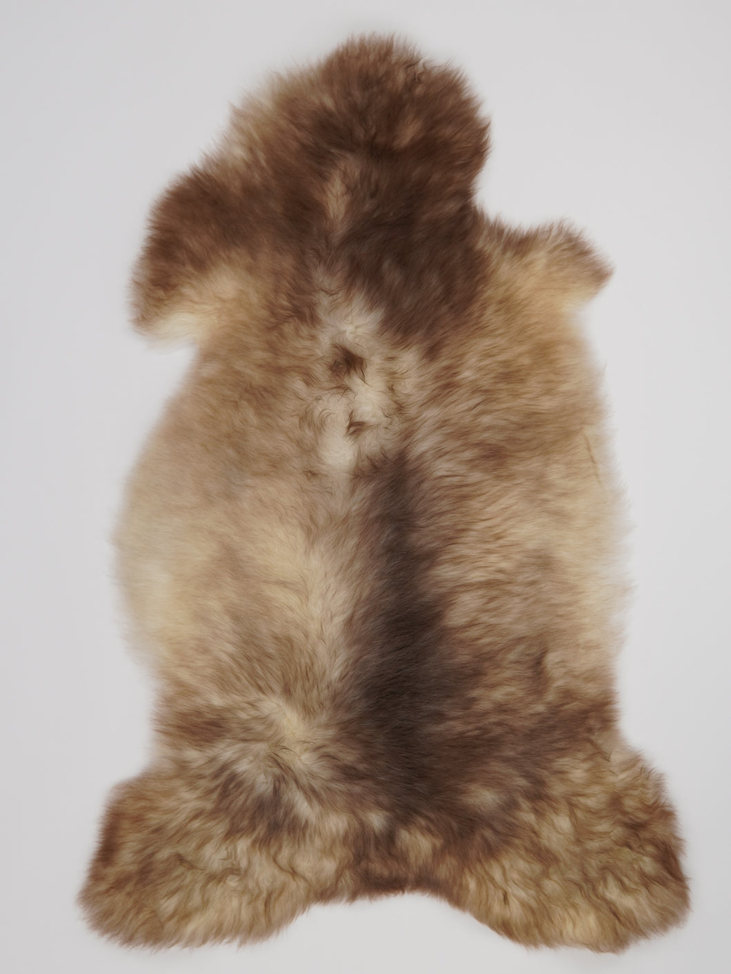 Vícebarevná ovčí kůže L