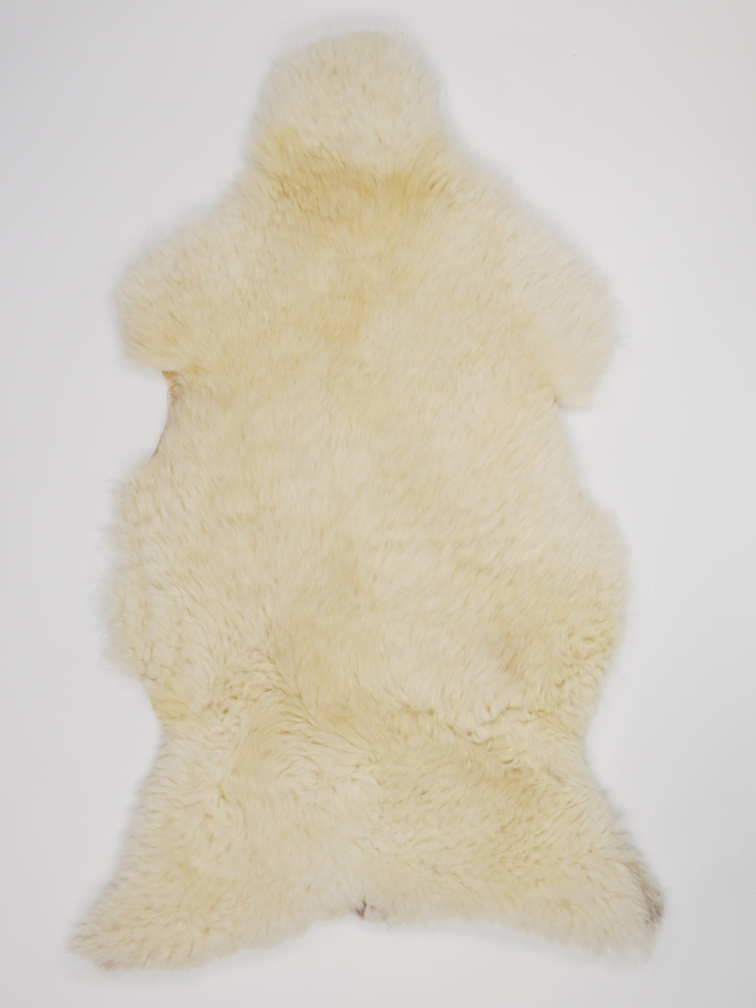 Bílá ovčí kůže XL