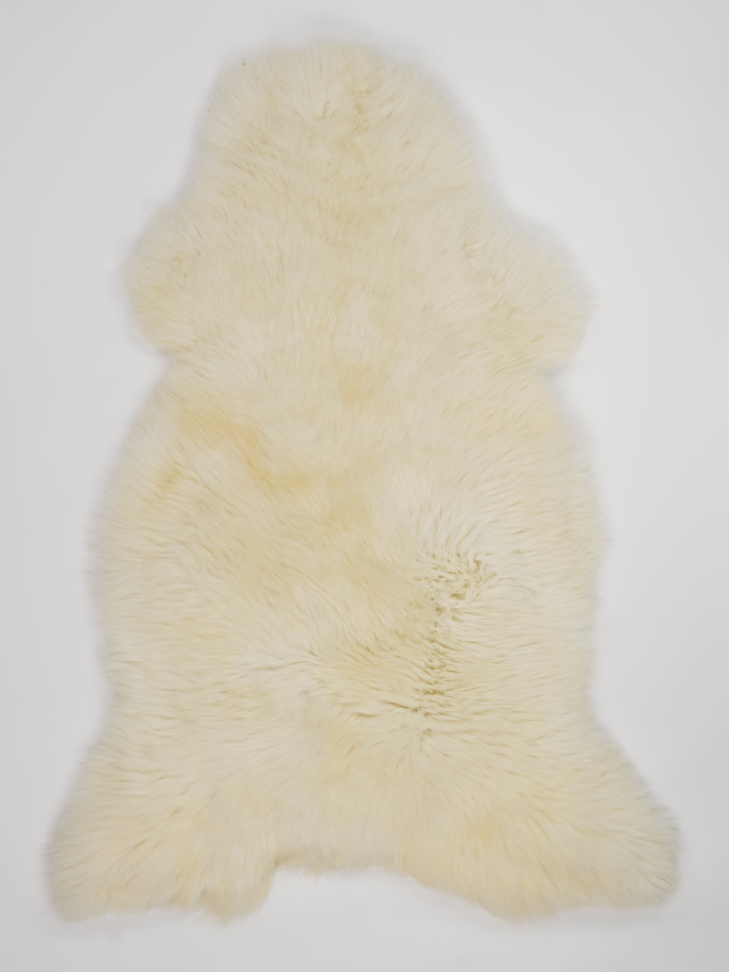 Bílá ovčí kůže XXL