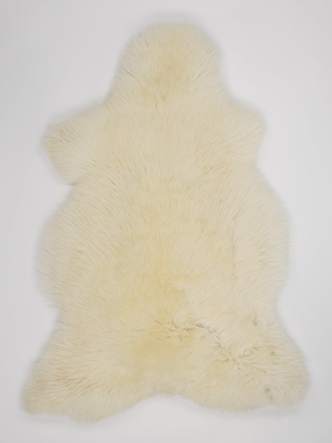 Bílá ovčí kůže XL