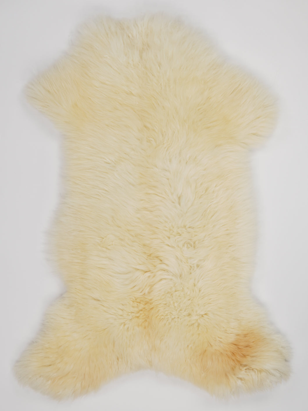 Bílá ovčí kůže XL