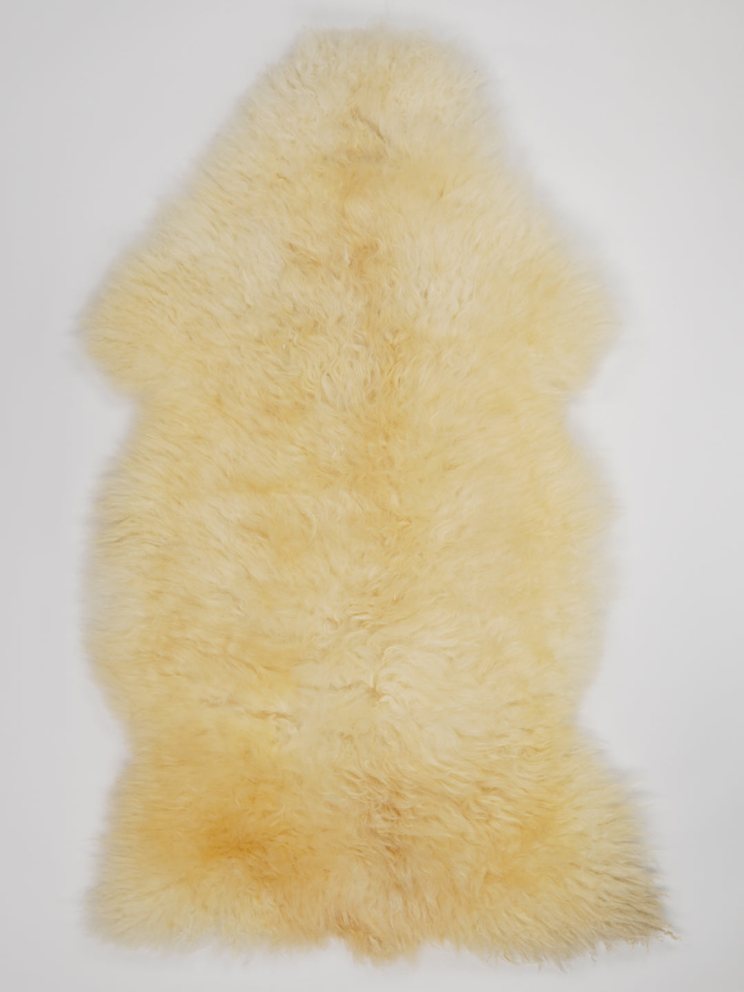 Bílá ovčí kůže XL