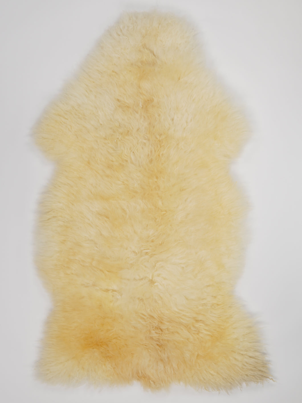 Bílá ovčí kůže XL