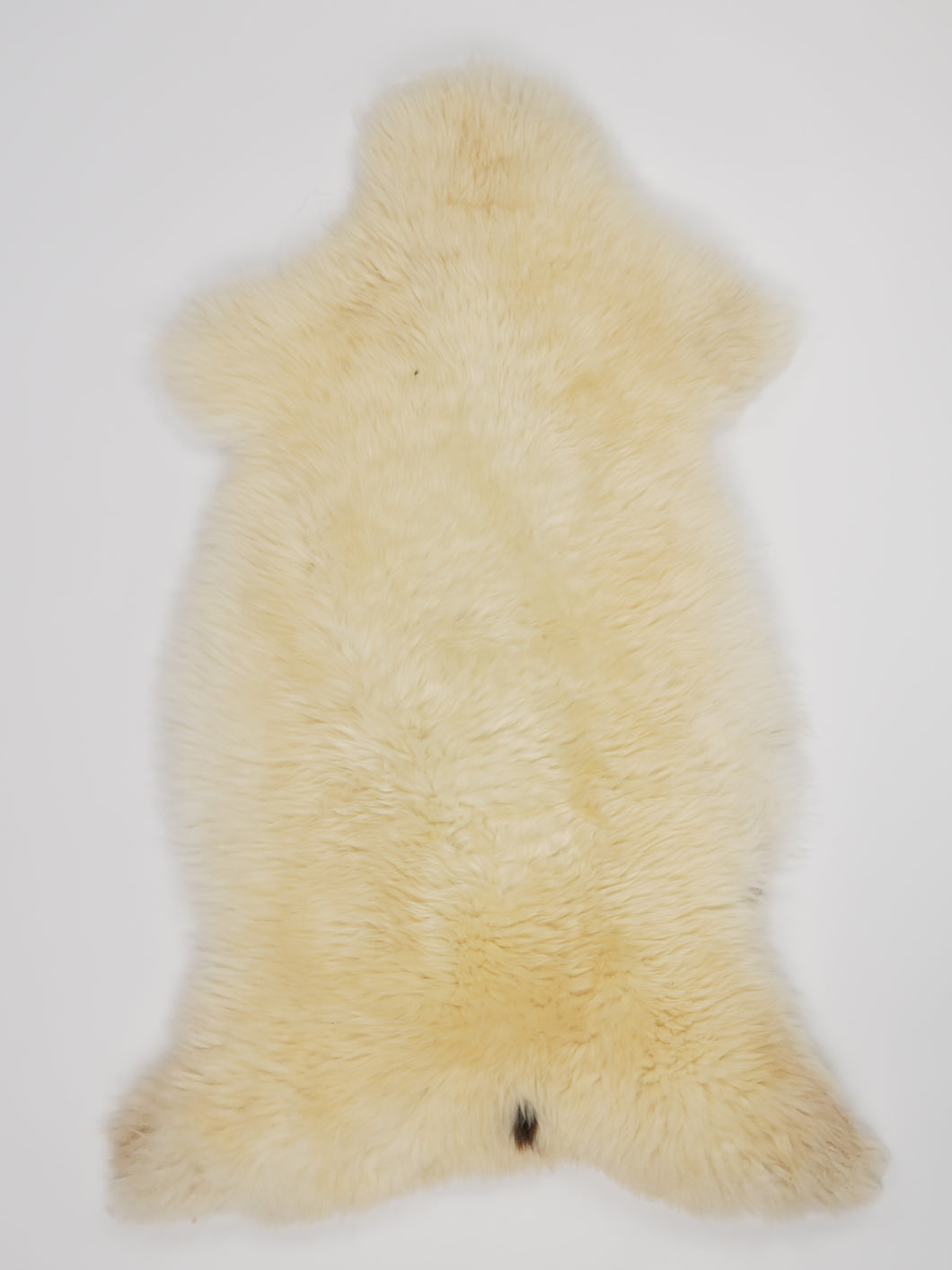 Bílá ovčí kůže XXL