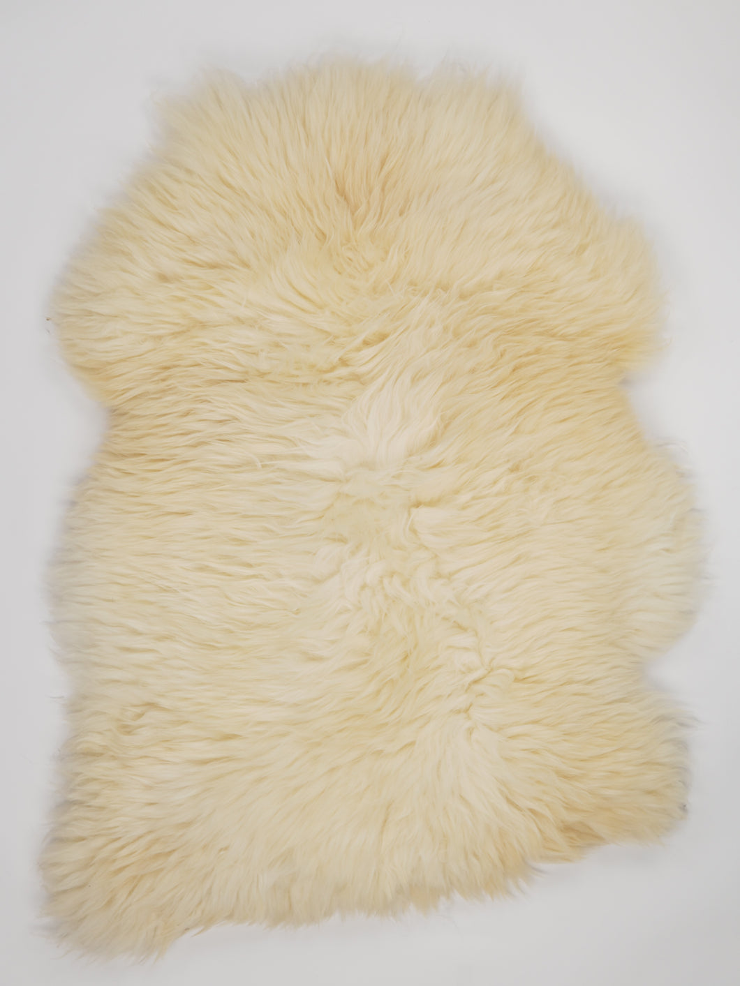 Bílá ovčí kůže XL