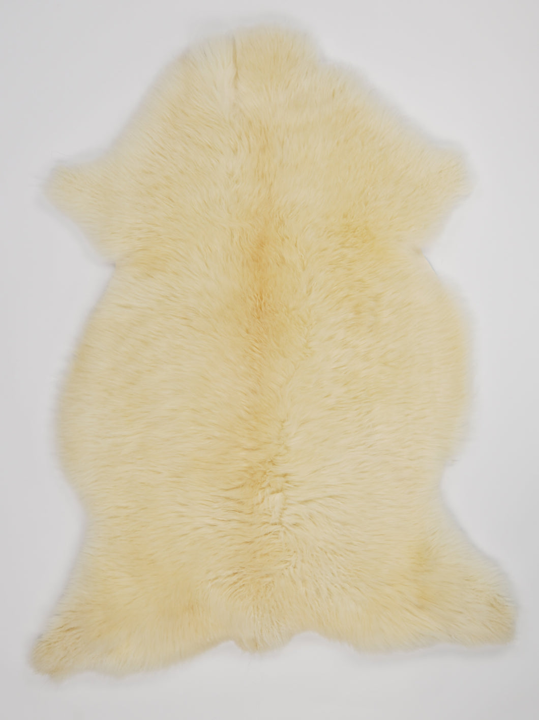 Bílá ovčí kůže XL
