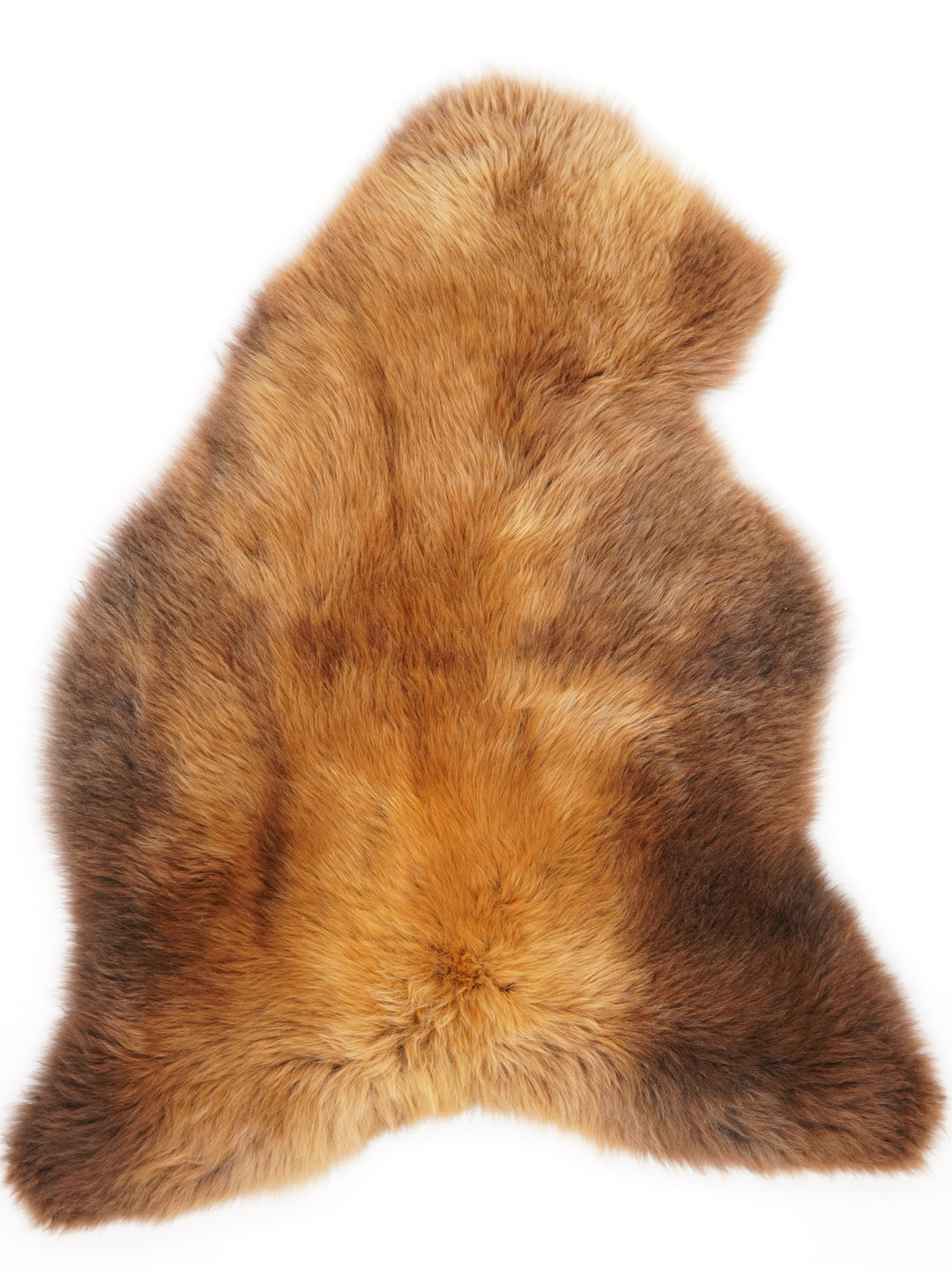 Hnědá ovčí kůže "Rusty" M