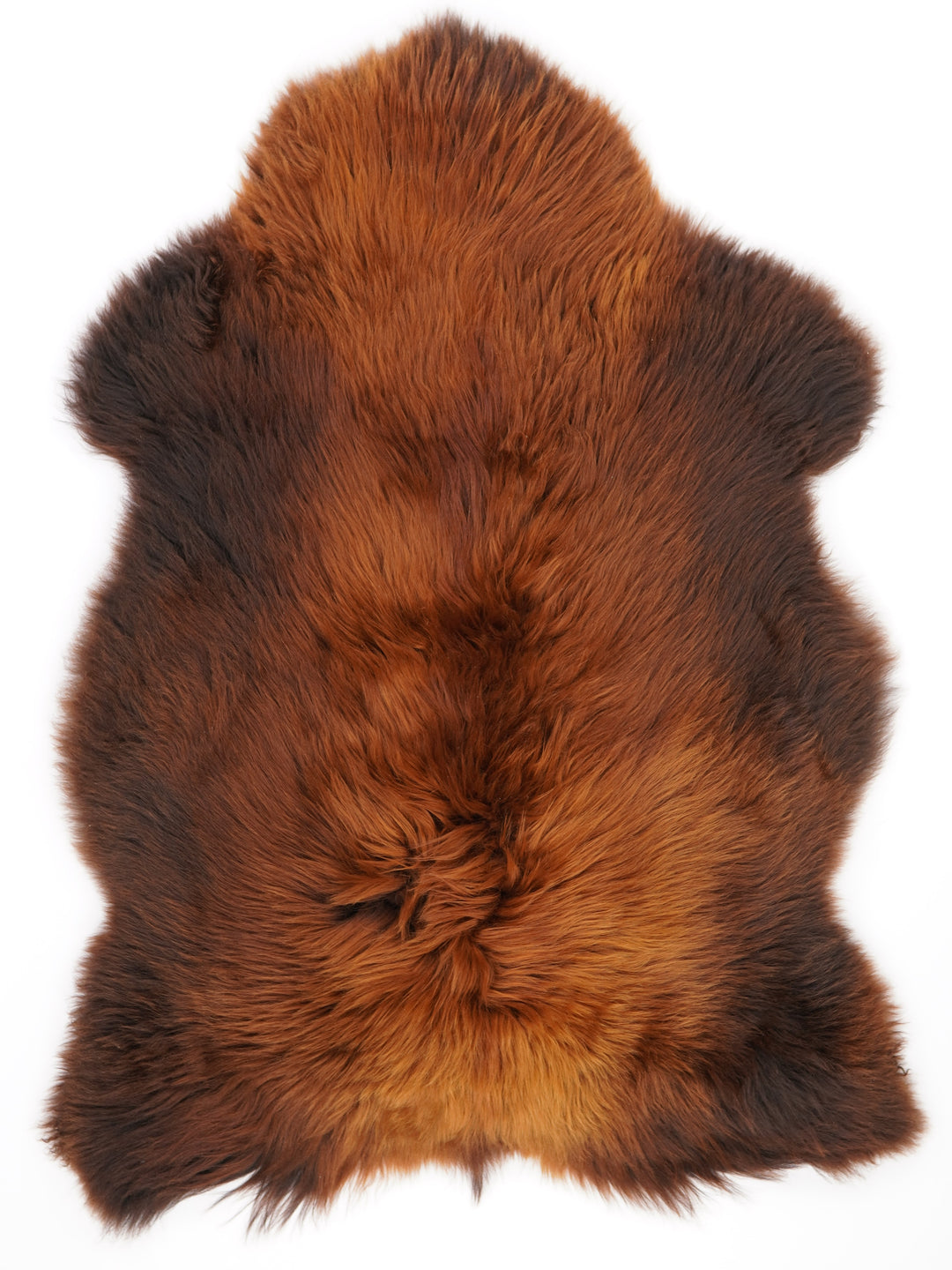 Hnědá ovčí kůže "Rusty" XL