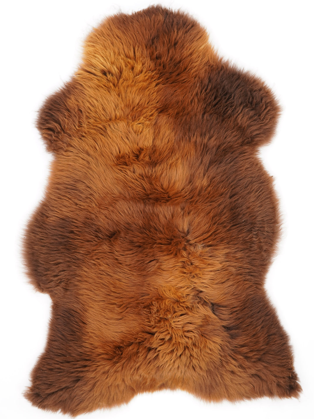 Hnědá ovčí kůže "Rusty" XL