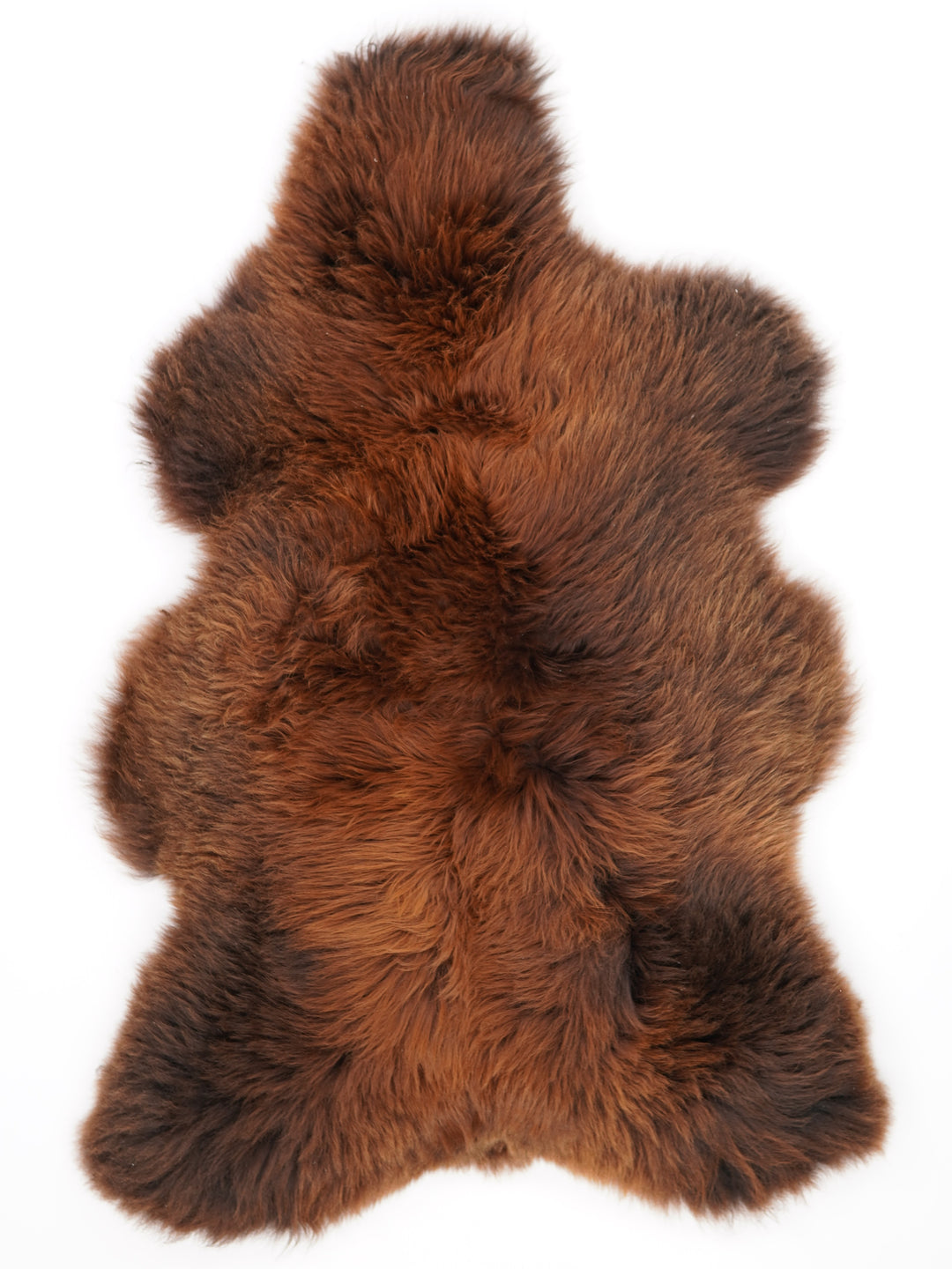 Hnědá ovčí kůže "Rusty" XL