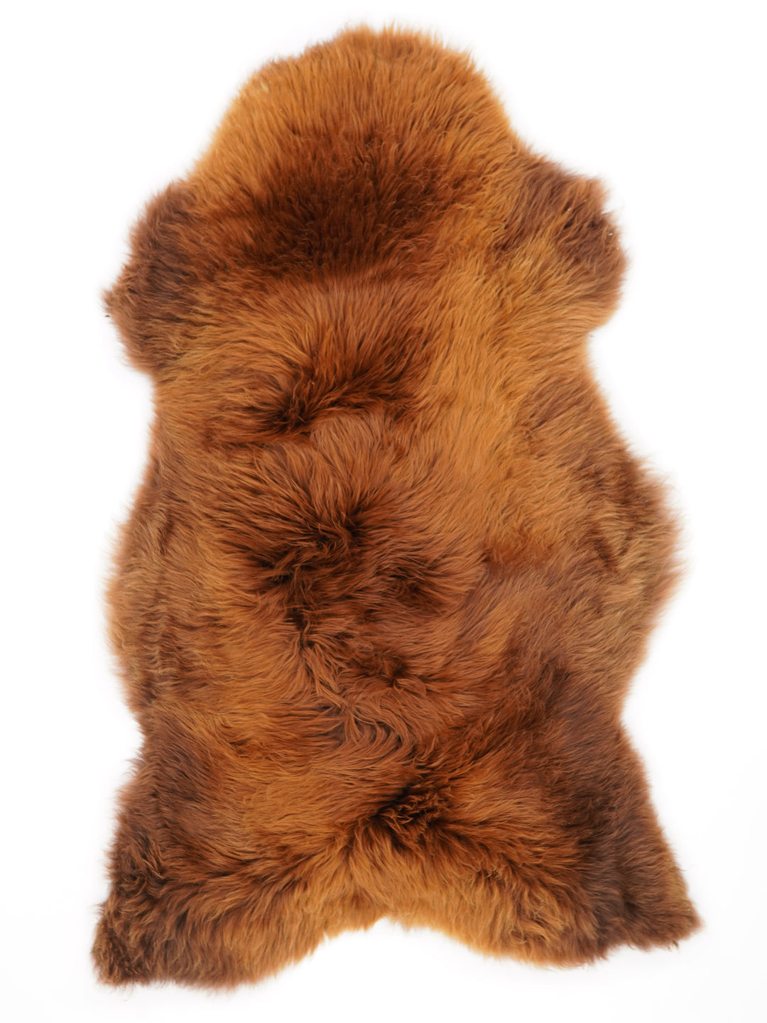 Hnědá ovčí kůže "Rusty" XL
