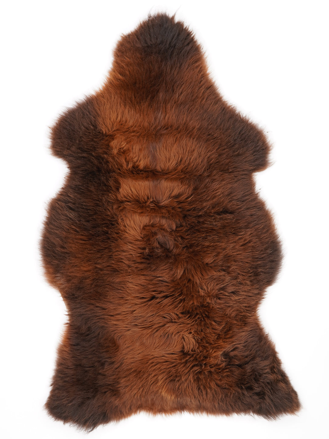 Hnědá ovčí kůže "Rusty" XL