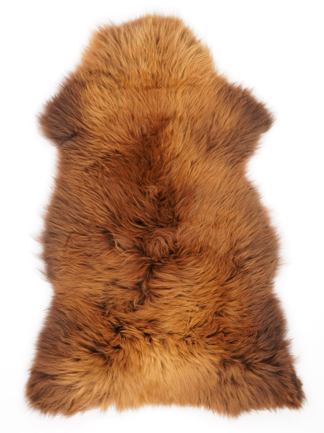 Hnědá ovčí kůže "Rusty" XL