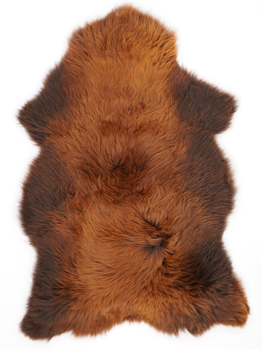 Hnědá ovčí kůže "Rusty" XXL