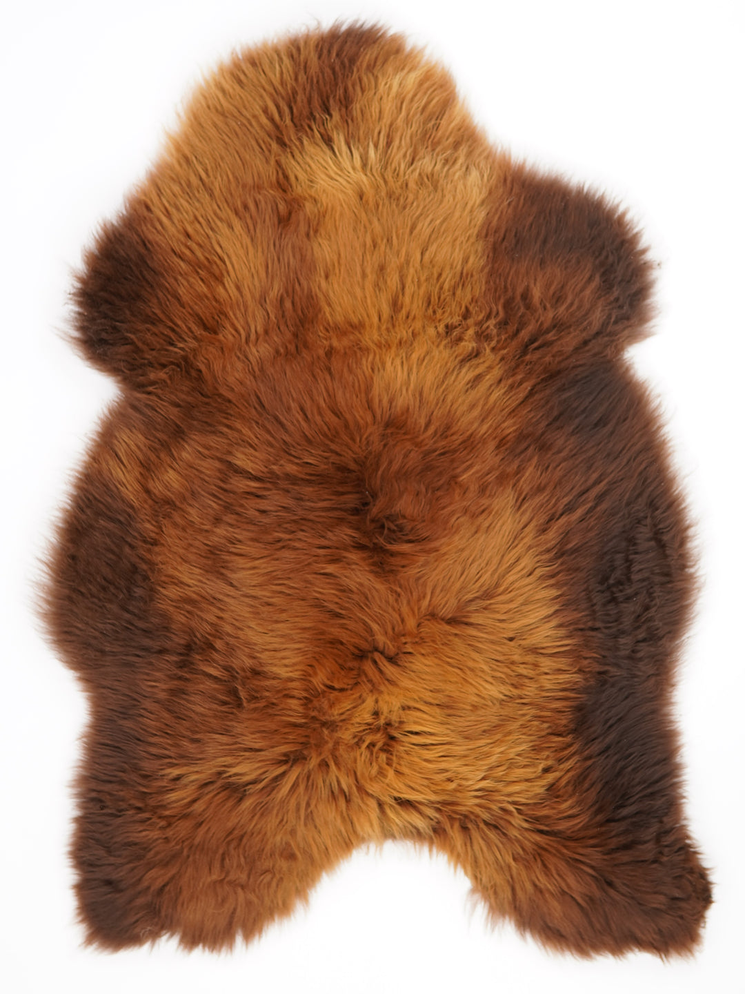 Hnědá ovčí kůže "Rusty" XL