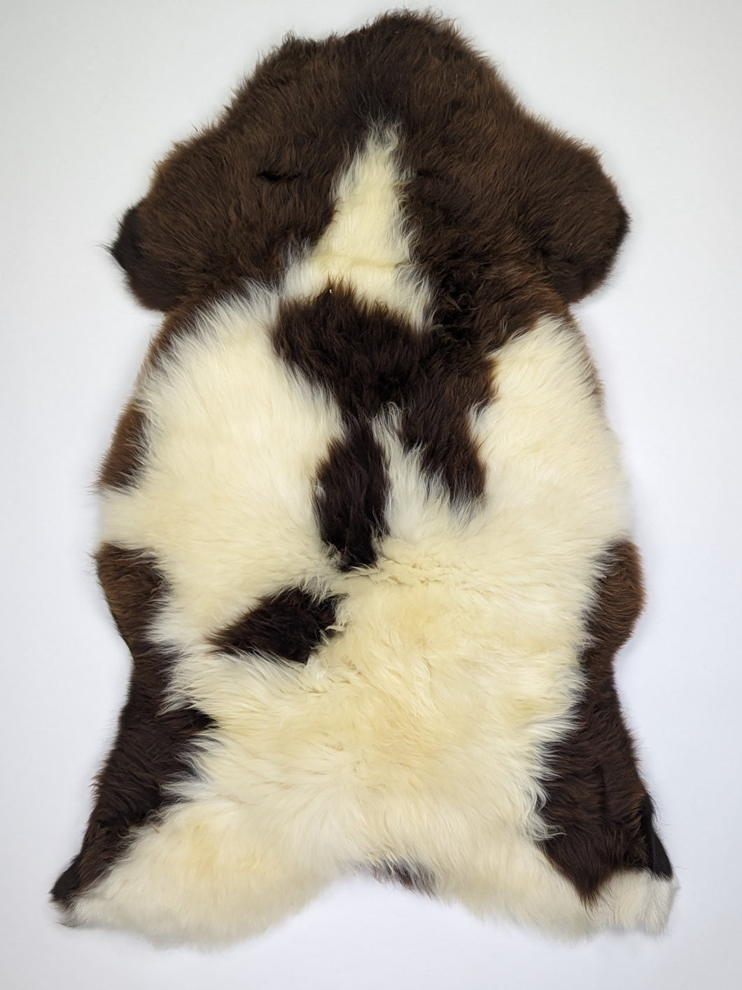 Vícebarevná ovčí kůže L