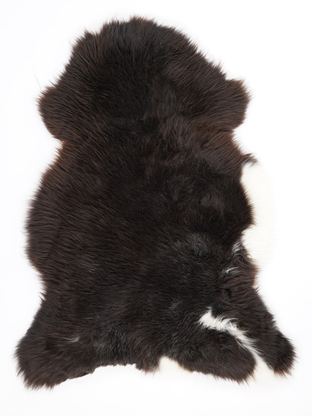 Vícebarevná ovčí kůže L