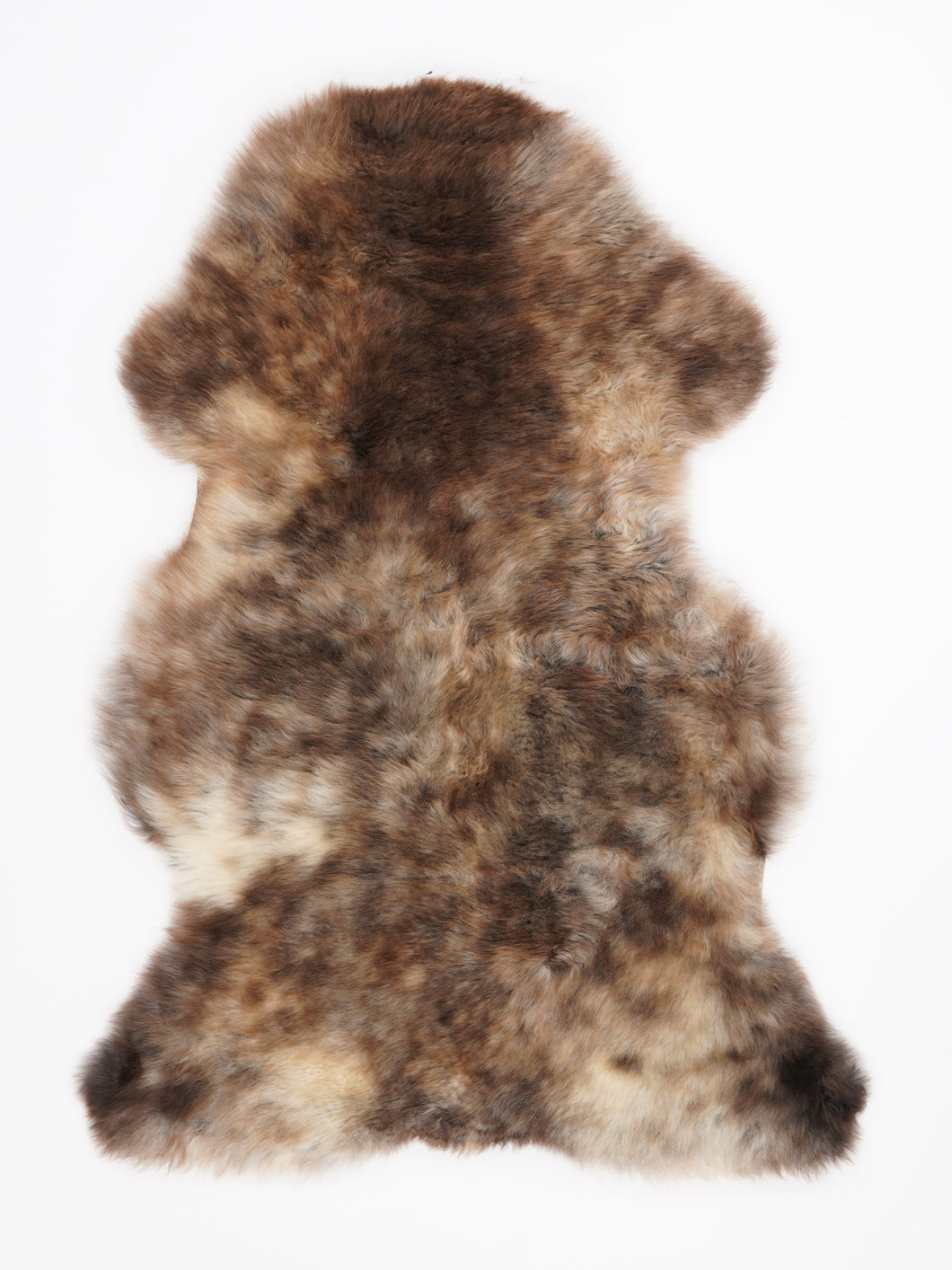 Vícebarevná ovčí kůže L