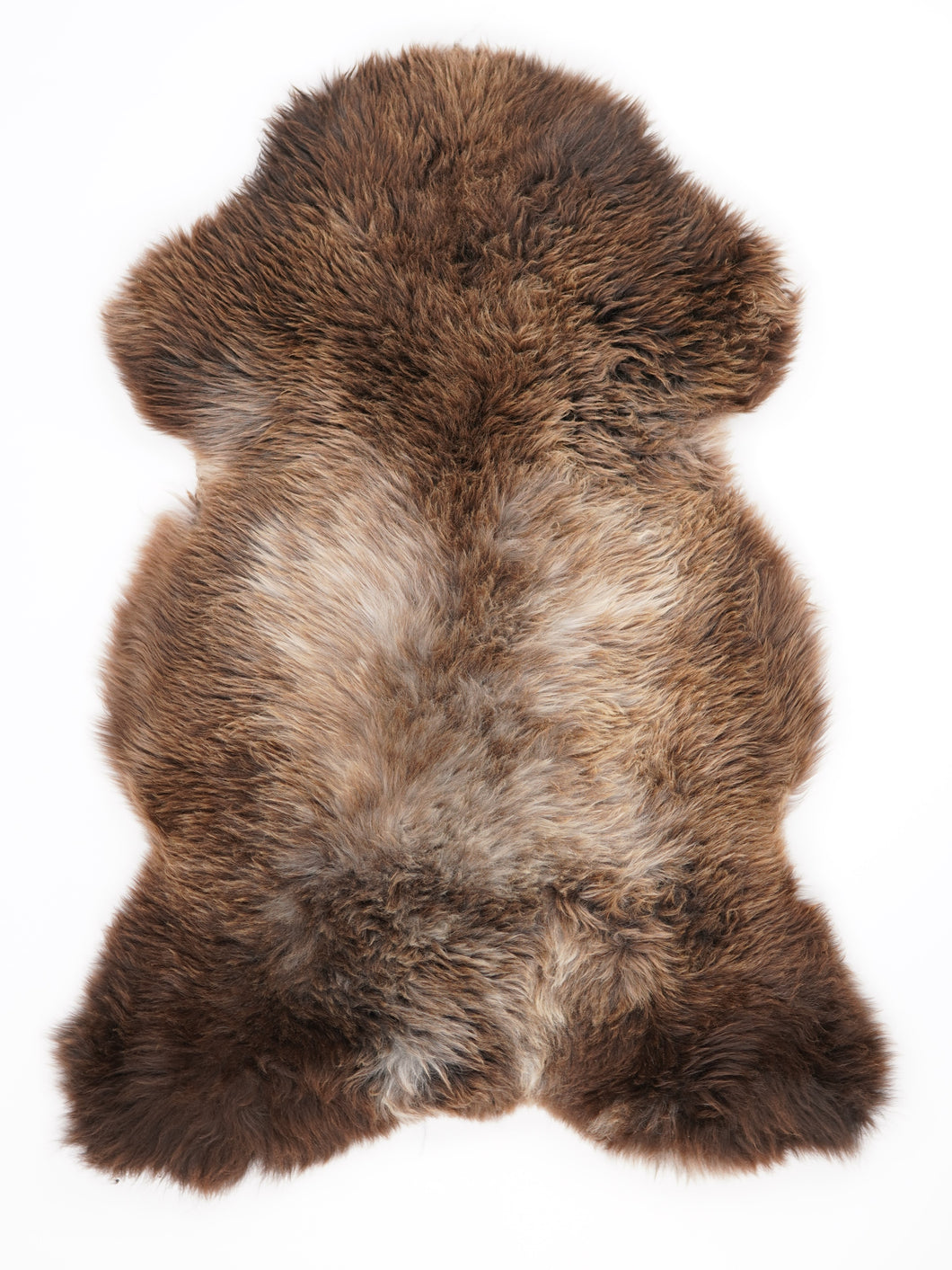 Vícebarevná ovčí kůže L