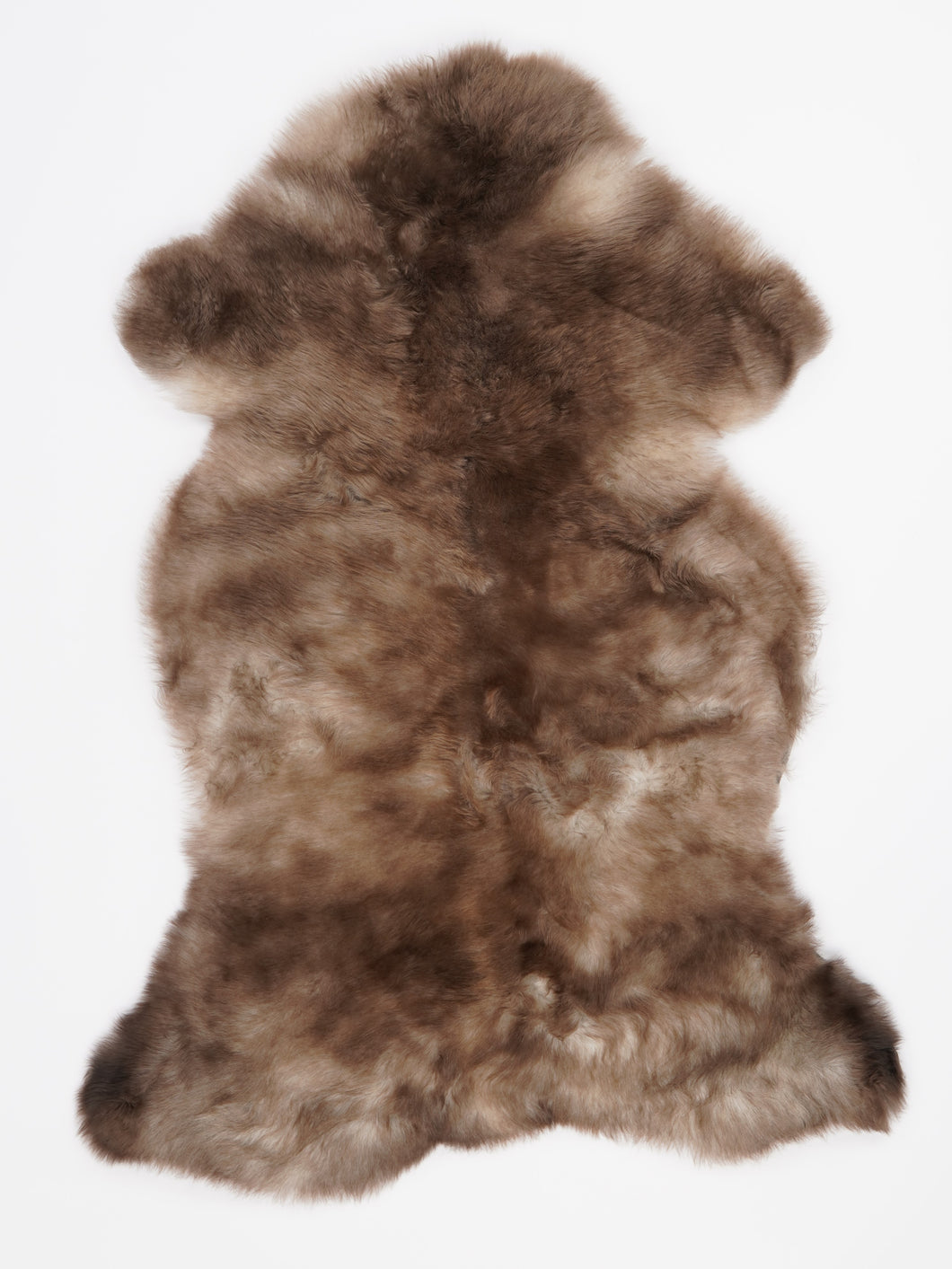 Vícebarevná ovčí kůže L