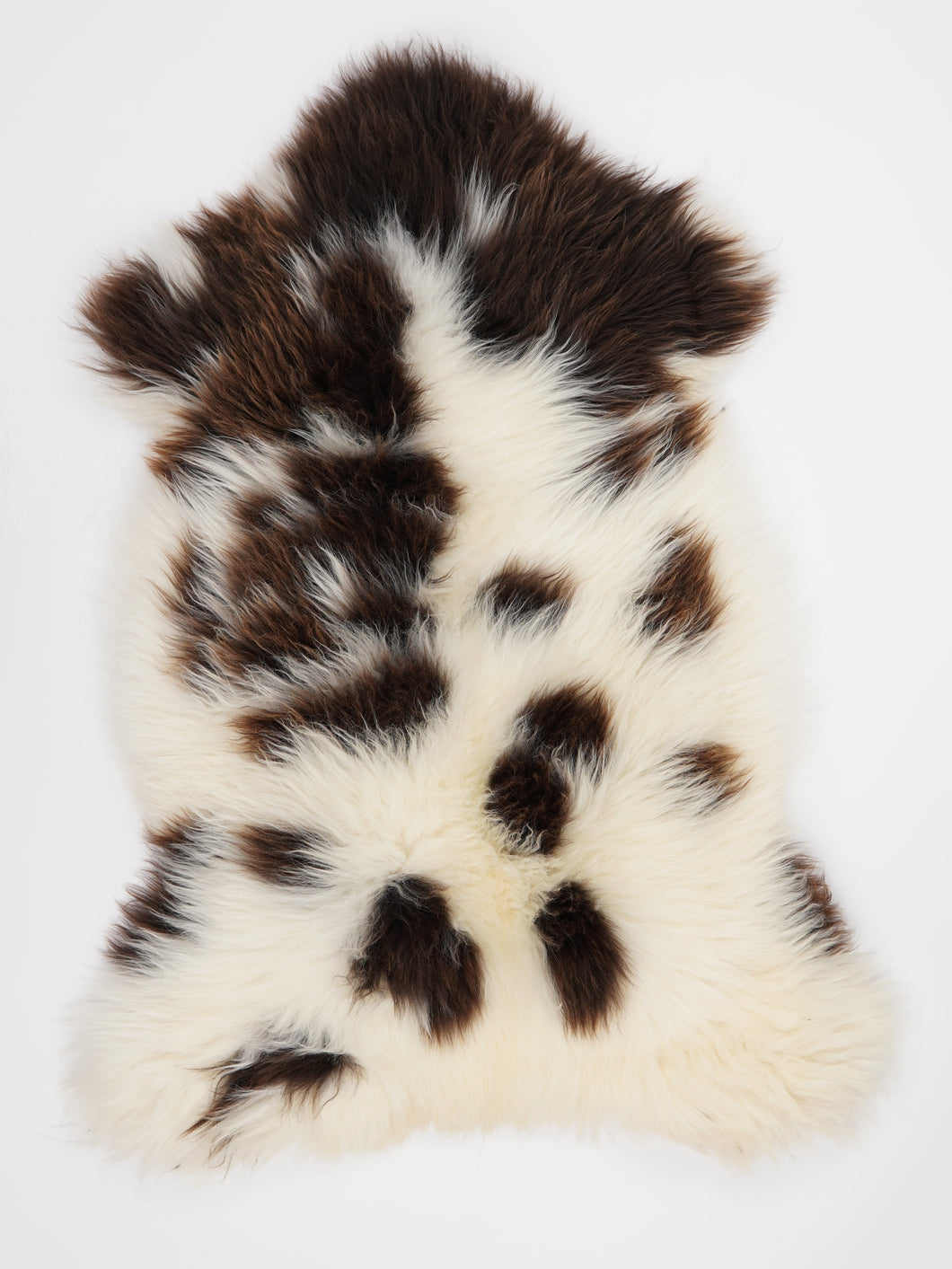 Vícebarevná ovčí kůže L