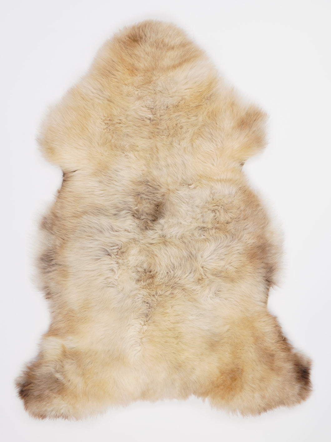 Vícebarevná ovčí kůže L