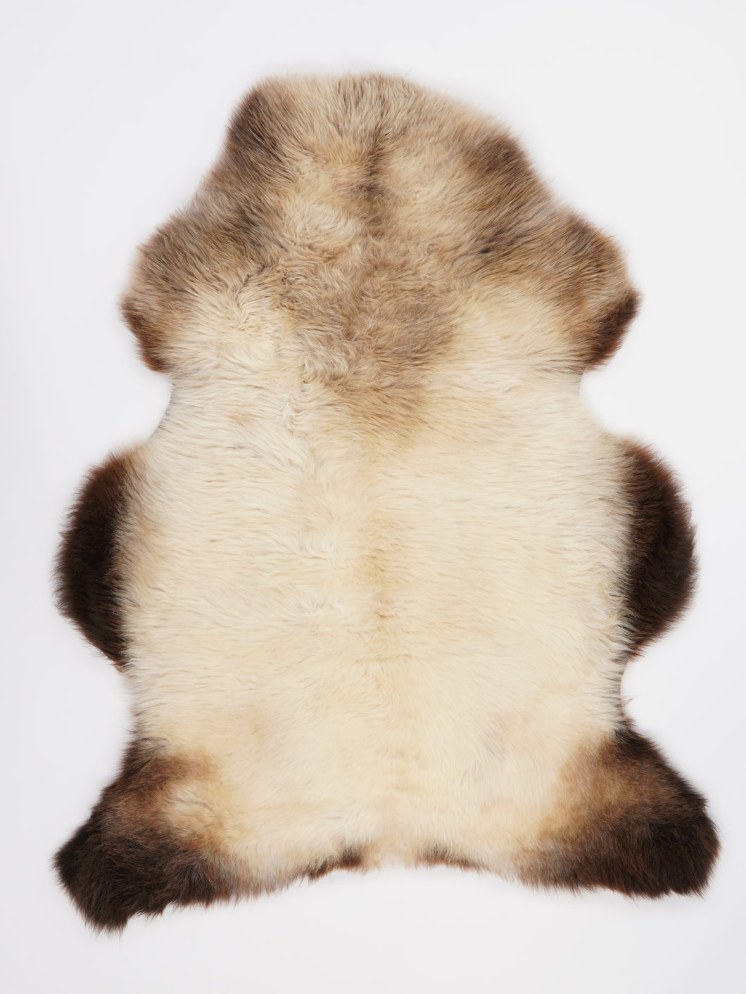 Vícebarevná ovčí kůže L