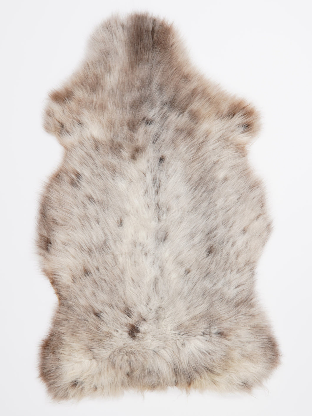 Vícebarevná ovčí kůže L